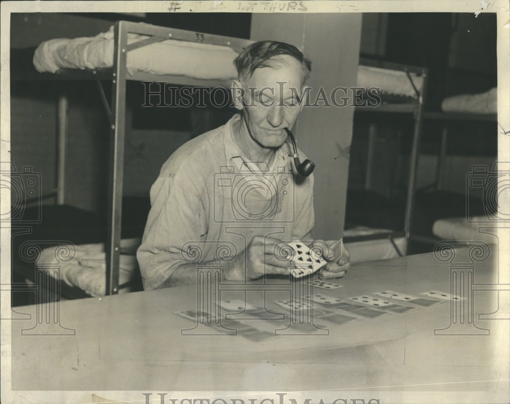 1939 &quot;Solitaire&quot; Confinement OK With Inmate - Historic Images