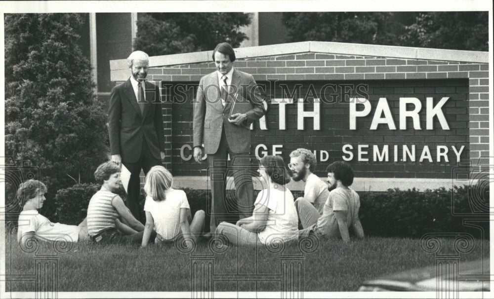 1980 Hausman Becomes Pres N Park College - Historic Images