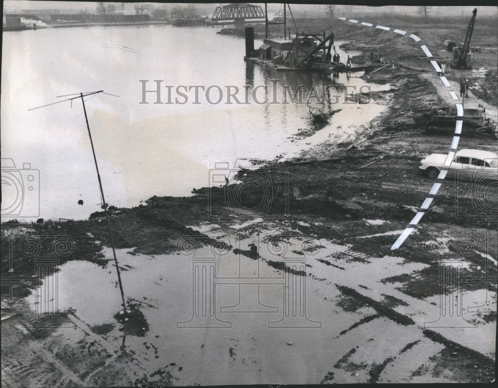 1962 Press Photo Calumet River - Historic Images