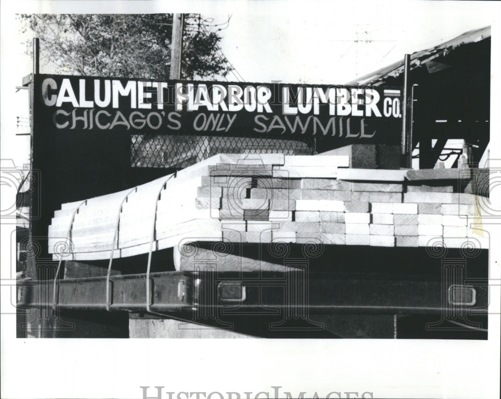 1990 Calumet Harbor Lumber Company - Historic Images