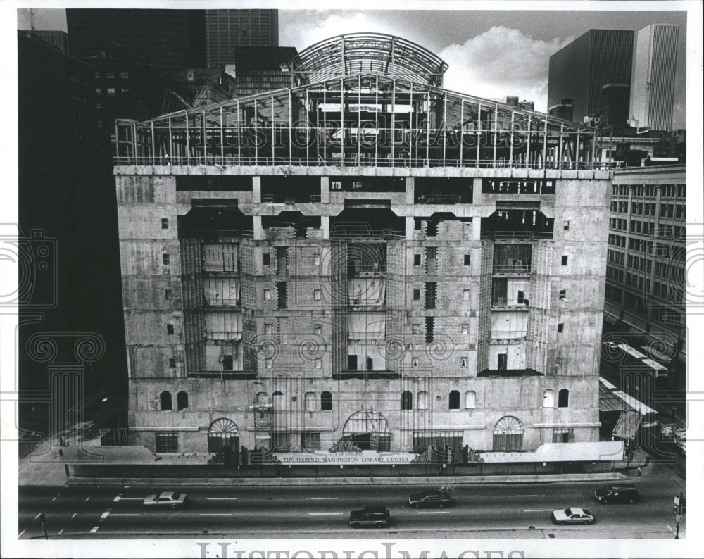 1990 Harold Washington Library Center Books - Historic Images