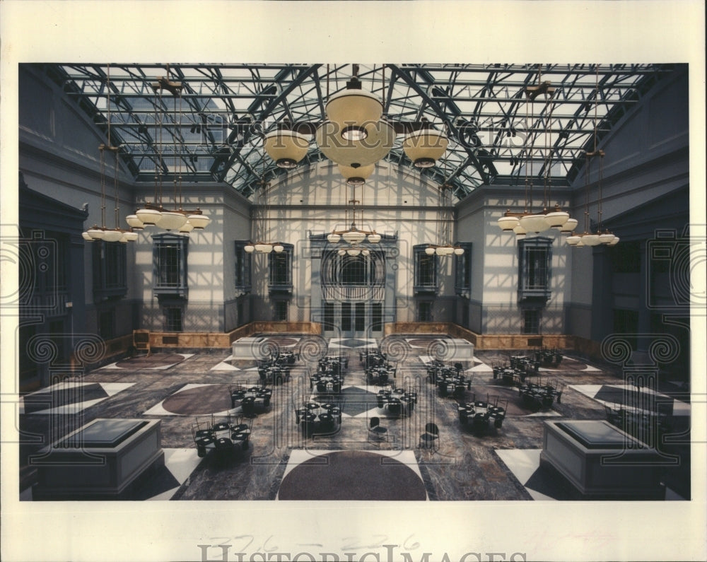 1991 Harold Washington Library Chicago - Historic Images