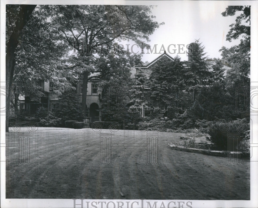 1958 Canisius House Jesuit Writers Detroit - Historic Images