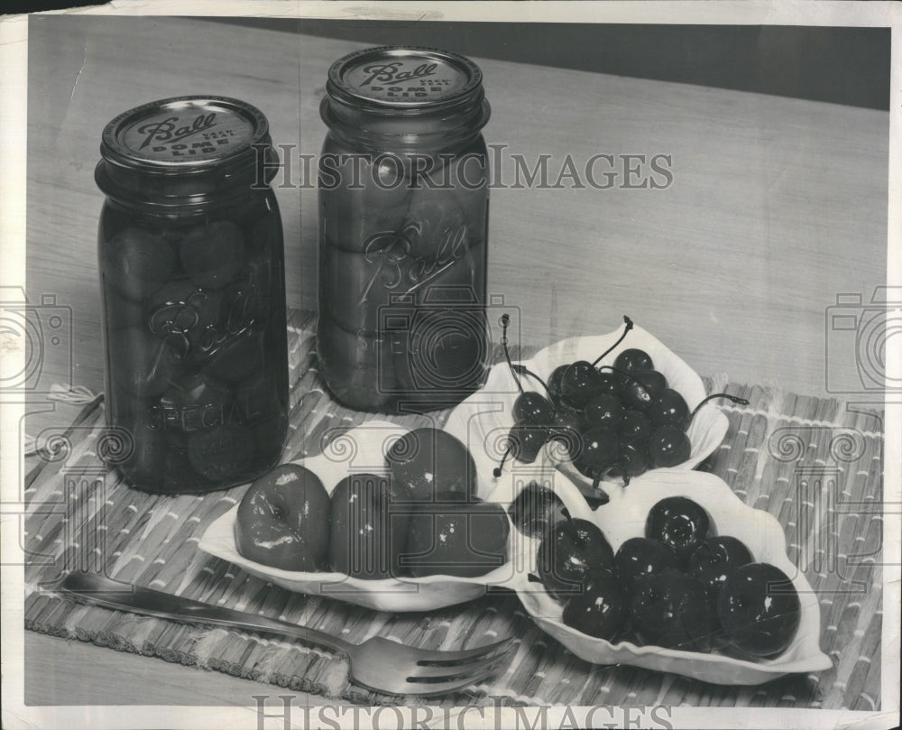 1963 Canning Apples Crab Peaches Cherries - Historic Images