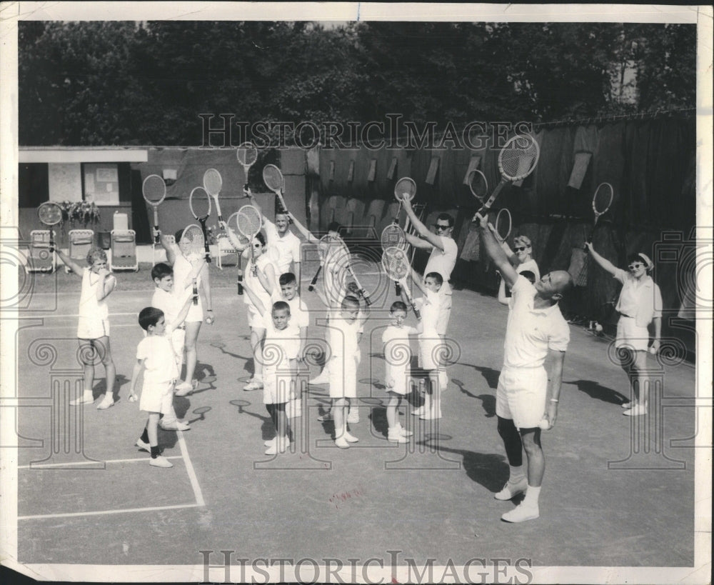 1960 Carvell-Lincoln Park Tennis Instructor - Historic Images