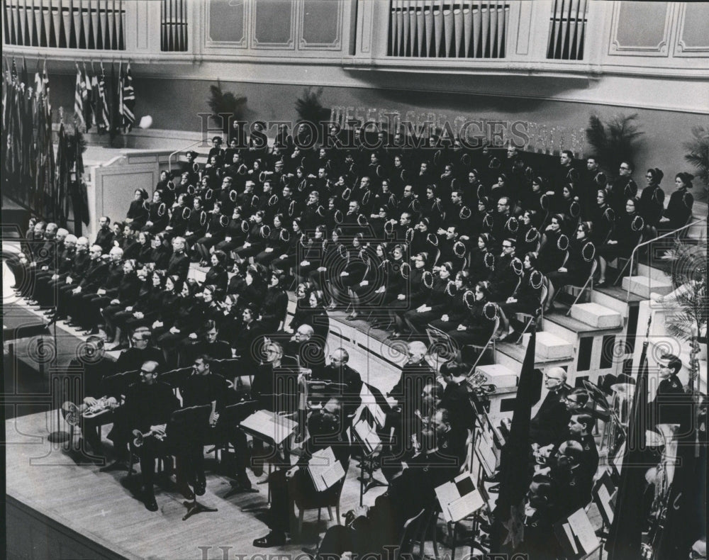 1968 Salvation Army Orchestra Musicians  - Historic Images