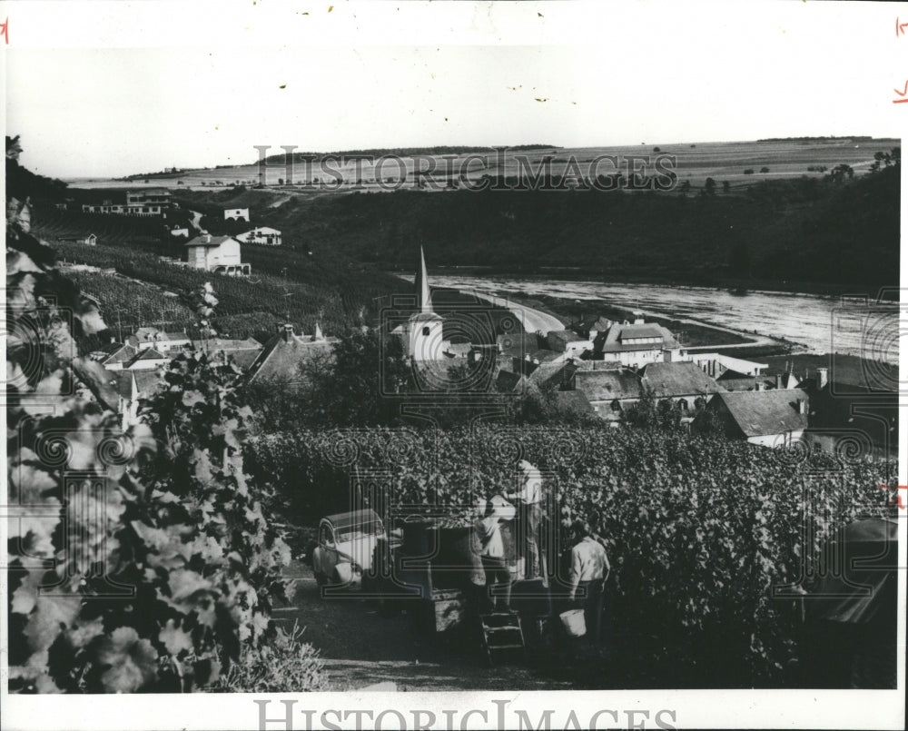 1979 Moselle River Luxemberg - Historic Images