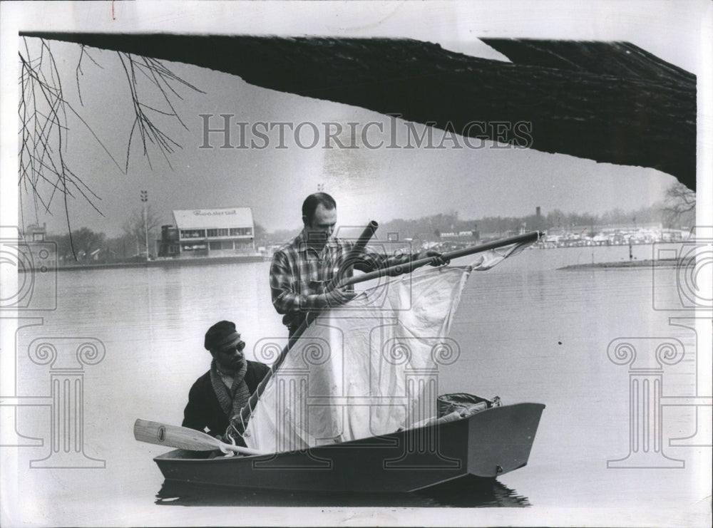 1971 Boat Watercraft Plane Lake - Historic Images