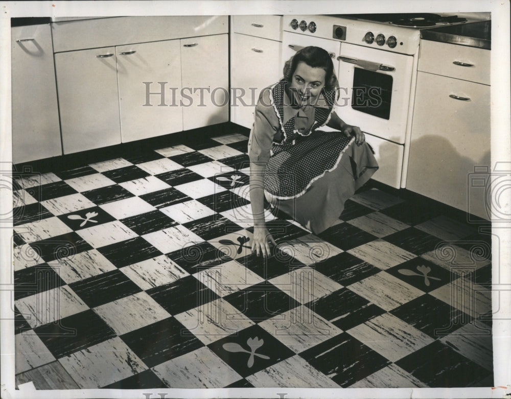 1950 Press Photo Tile - Historic Images