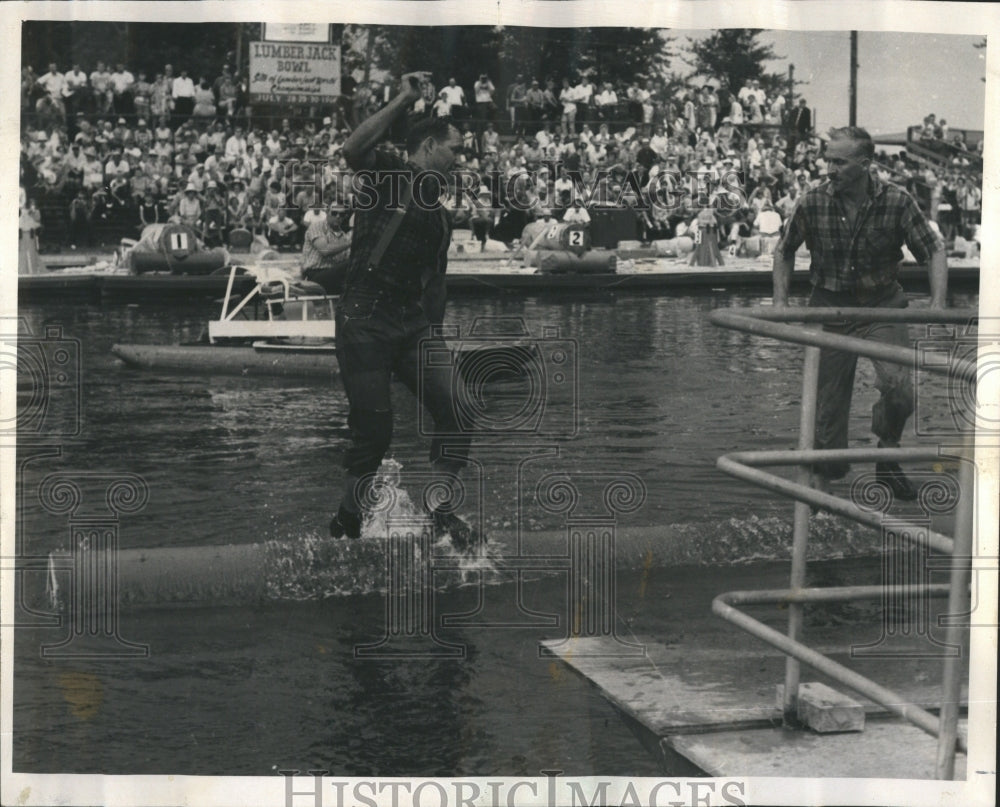 1969 Birlers History lands lumberjack Boat - Historic Images