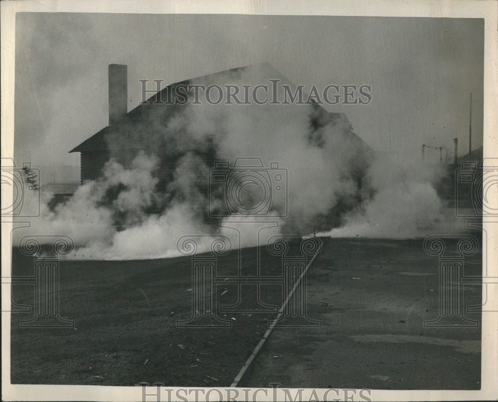 1950 Tear Gas Bombs Set Off Smoke Screen - Historic Images