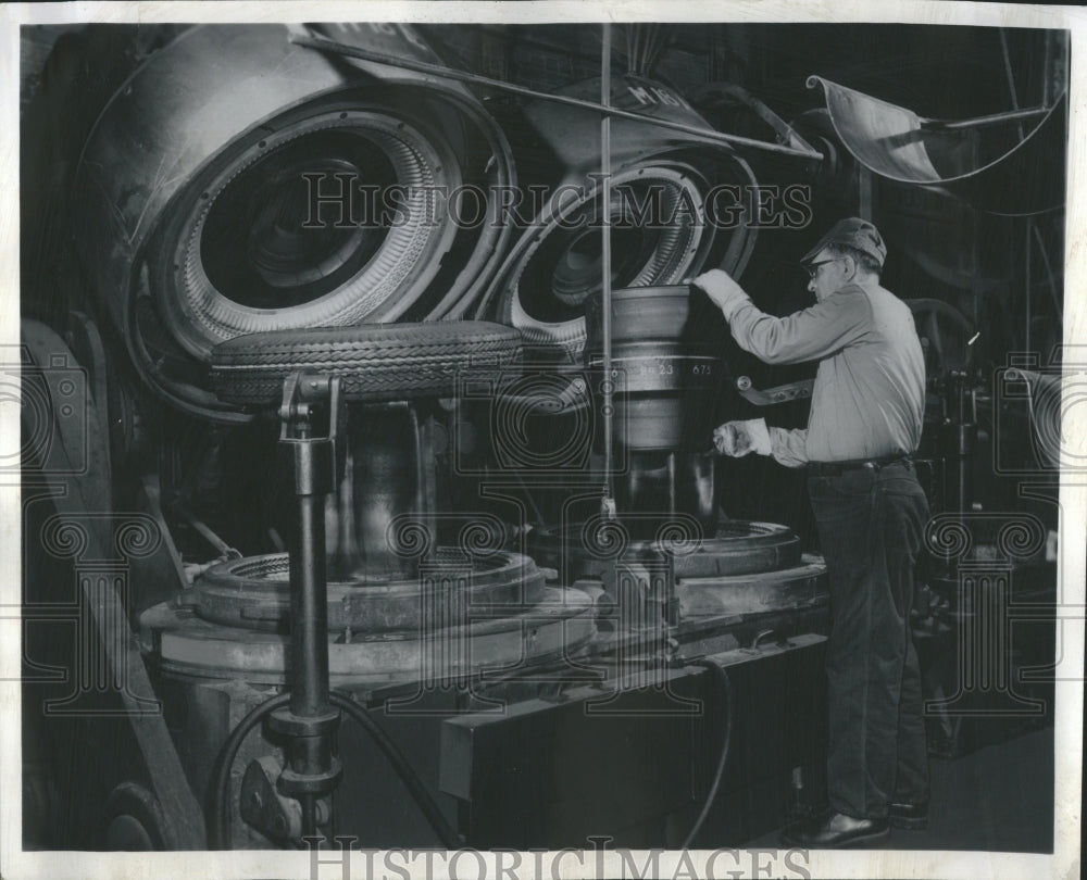 1961 Modern Precision Tire Vulcanization - Historic Images