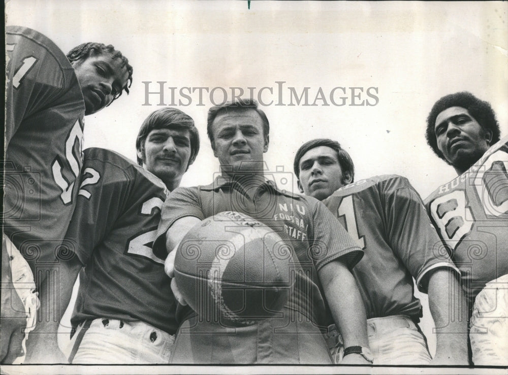 1973 Press Photo Northern Illinois University Jerry - Historic Images