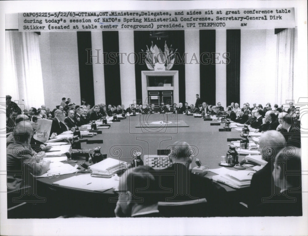 1963 NATO Spring Ministerial Conference - Historic Images