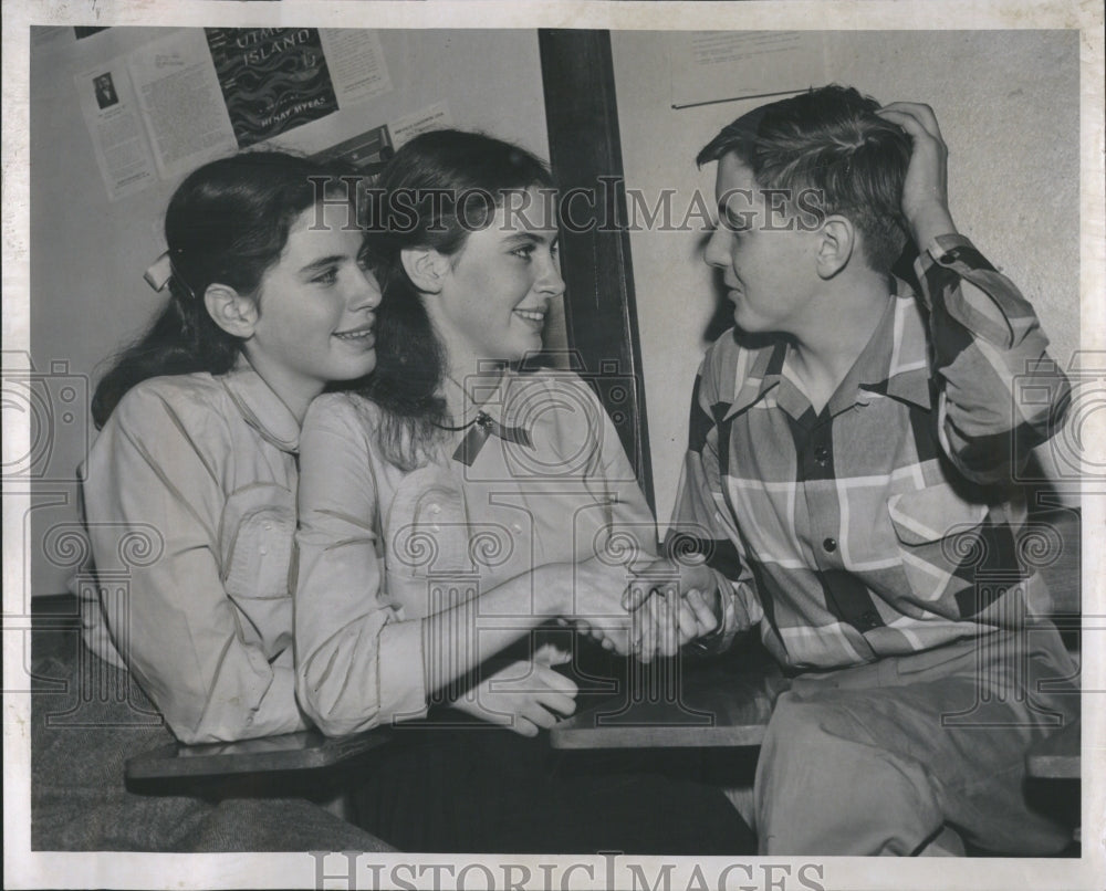 1952 Press Photo Spelling Bee Anne Rudy - RRR31767 - Historic Images