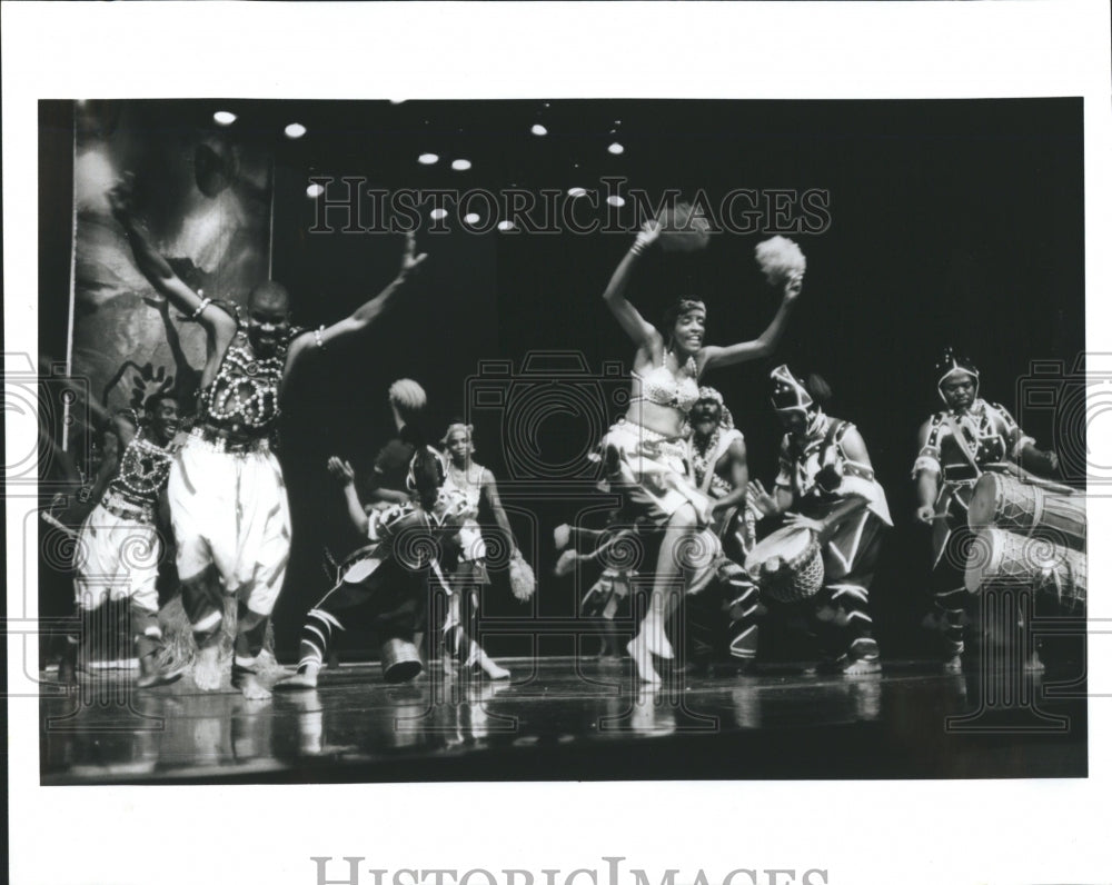 1996 Chicago&#39;s Muntu Dance Theatre Woloba - Historic Images