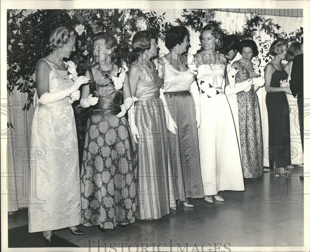 1964 Bachelors Benedicts Ball Wives McBride - Historic Images