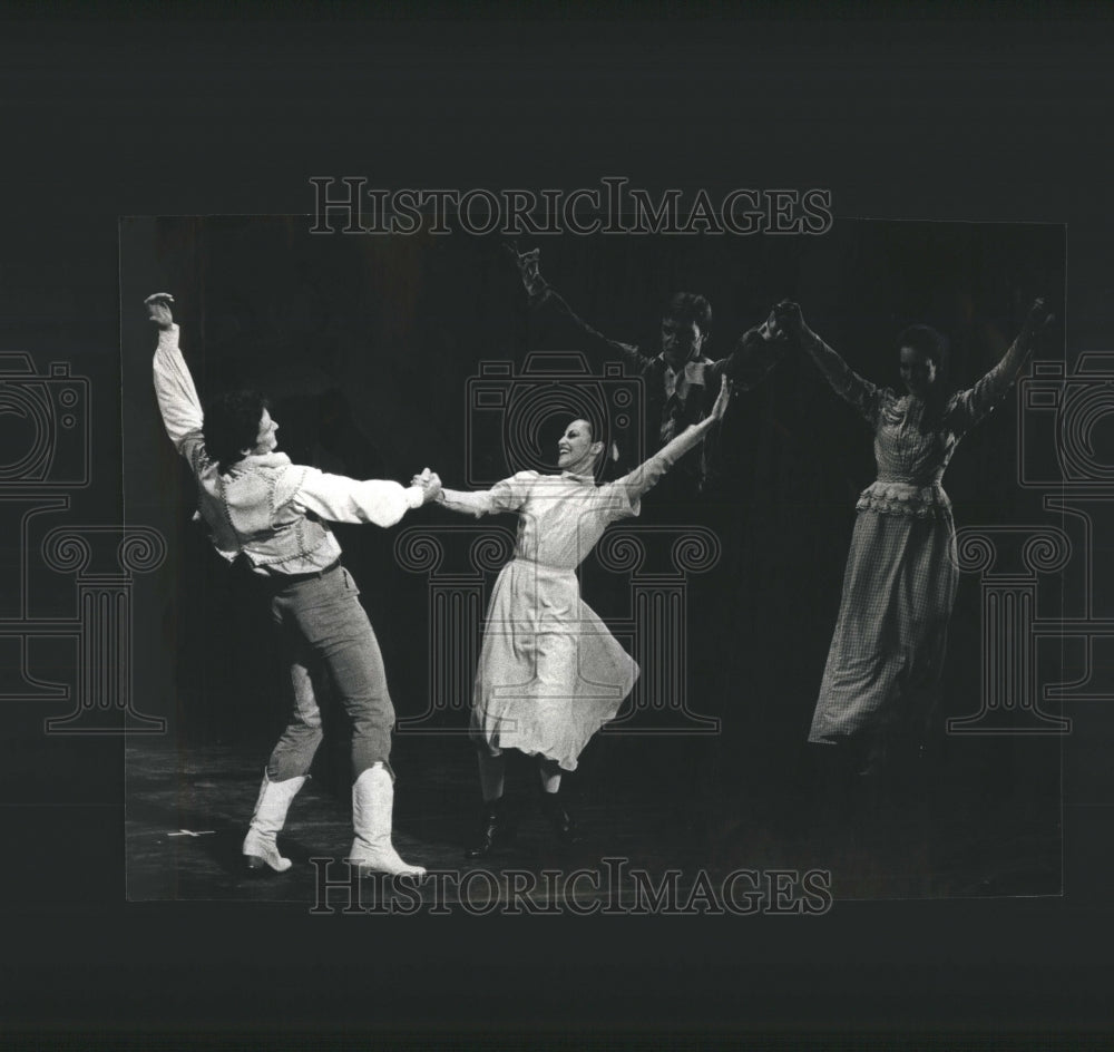1976 Rodeo Jeffrey Ballet Huffman Rodriguez - Historic Images