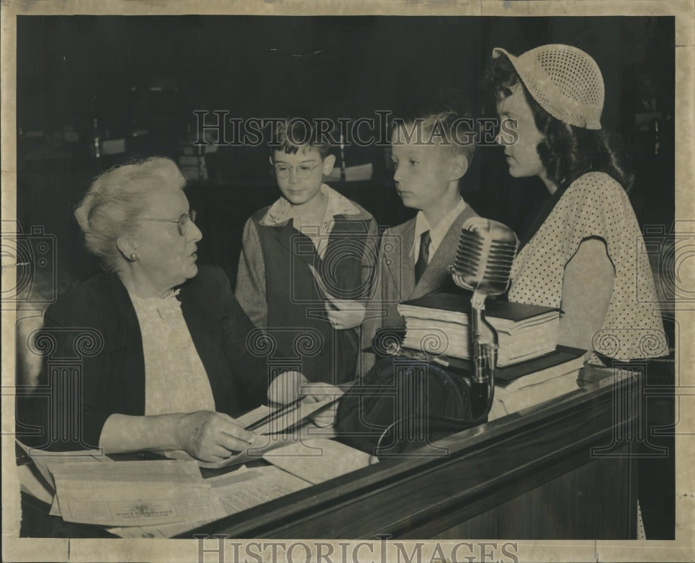 1948 Press Photo Blue Babies - Historic Images