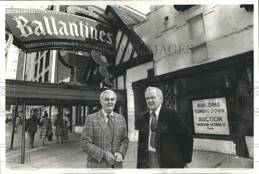 1977 Ballantine&#39;s Restaurant Chicago - Historic Images