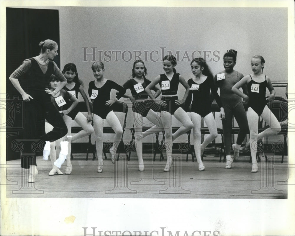 1984 Aspiring Ballerinas The Nutcracker - Historic Images