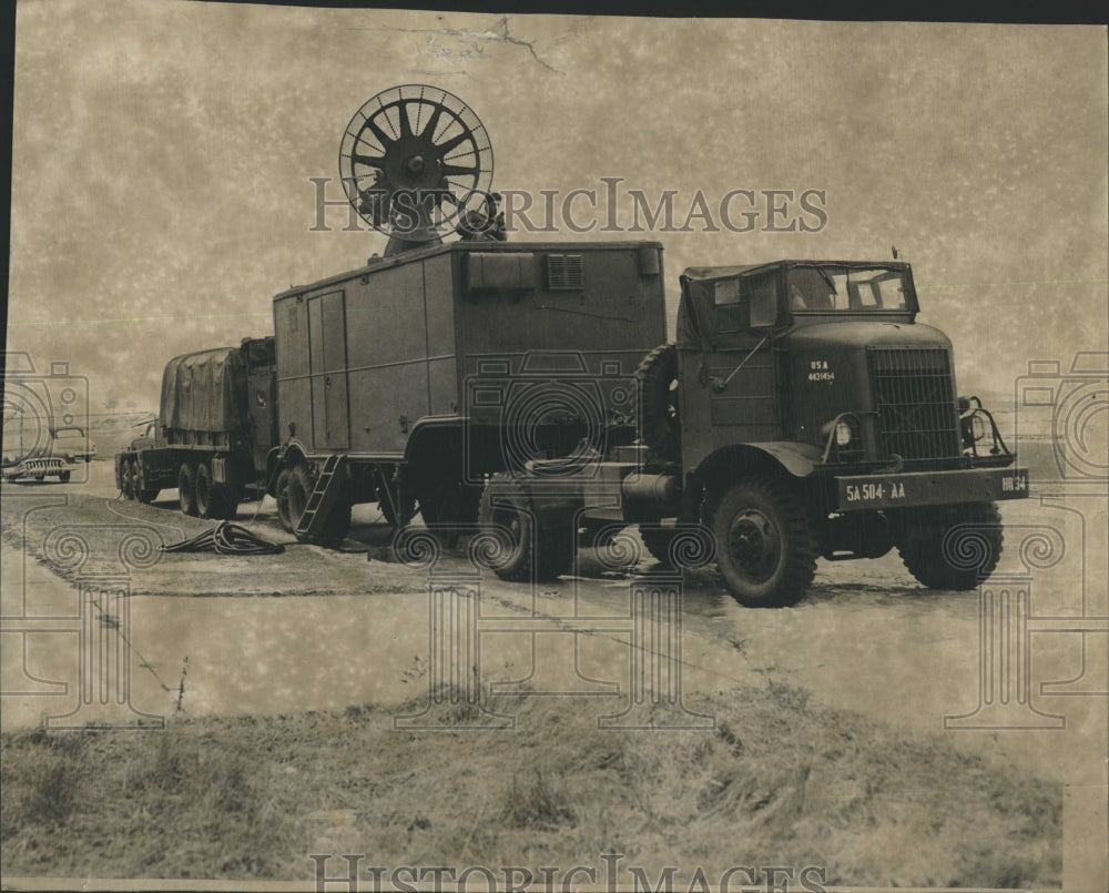 1951 Press Photo Radar Tests Meigs Field Training Army - RRR32959 - Historic Images