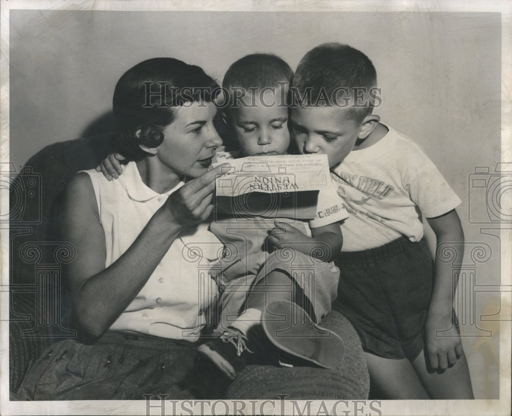 1953 Mrs Robert Wilkins Detroit PW - Historic Images