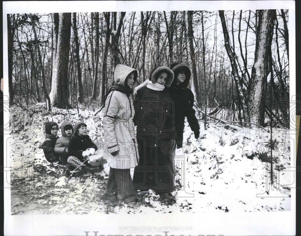 1977 Clarkston Snow Springfield Twp - Historic Images