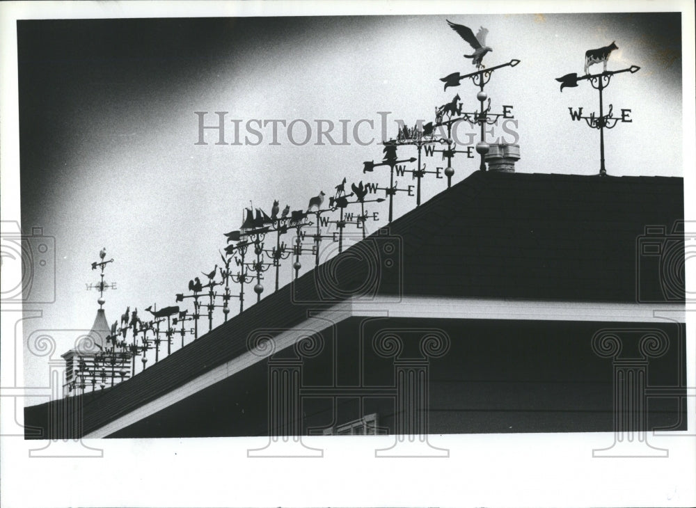 1981 Montague Weather Vane Anglo-Saxon - Historic Images