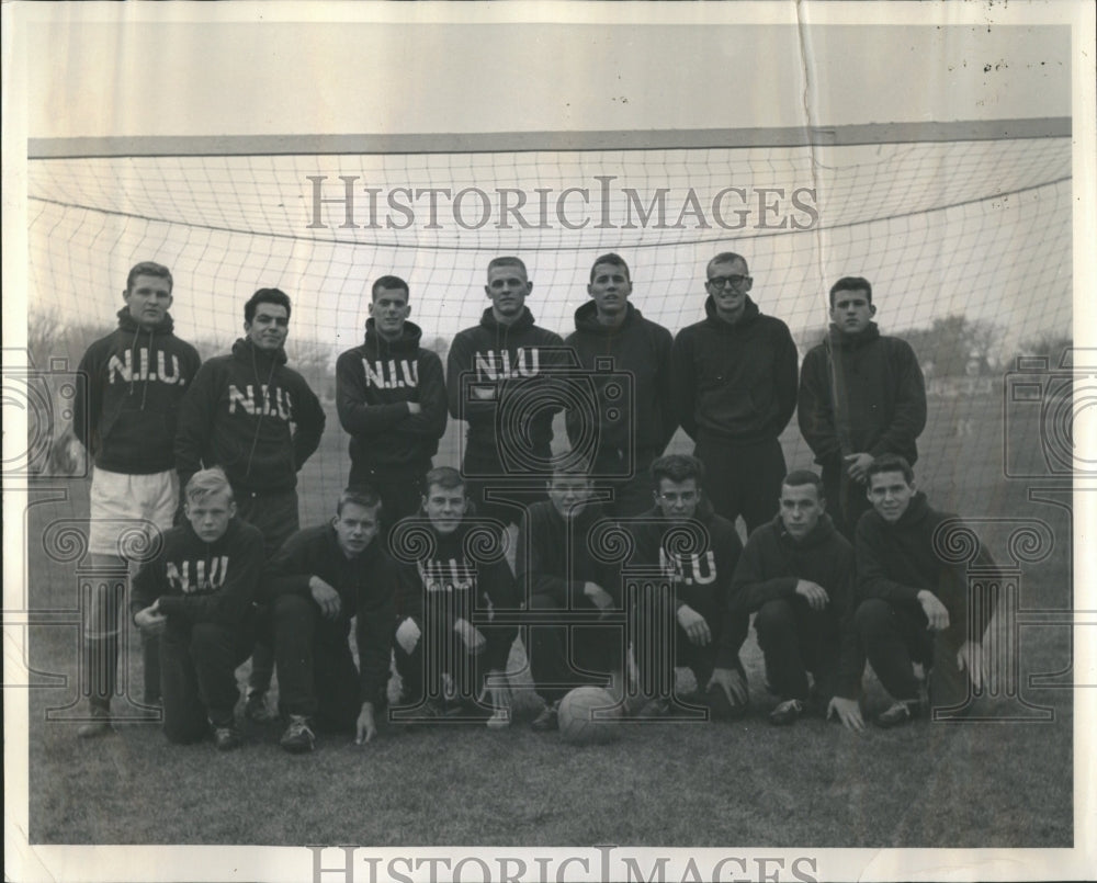 1963 Press Photo Northern Illinois University soccer - RRR34887 - Historic Images