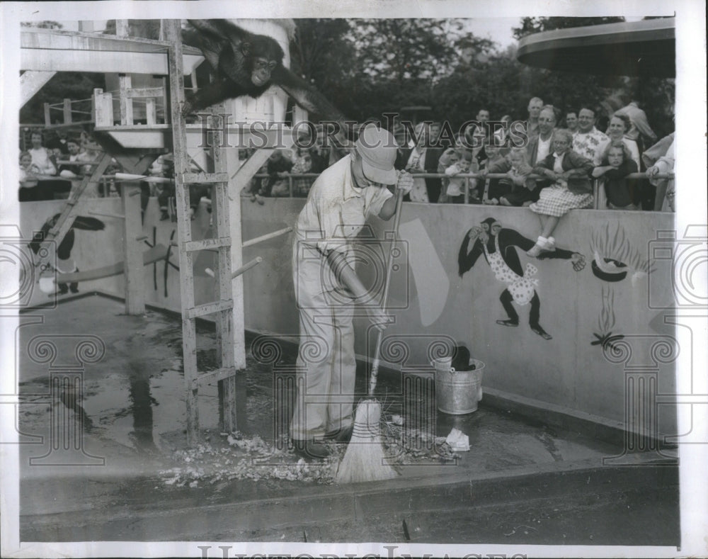 1956 Brookifield Children's Zoo Sweeper - Historic Images