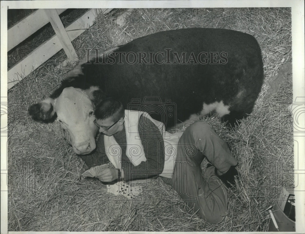 1961 Wee Willie and John Cherveny of Iowa. - Historic Images