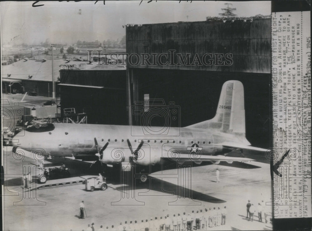 1945 U.S. Army Cargo Ship Douglas C-74 - Historic Images