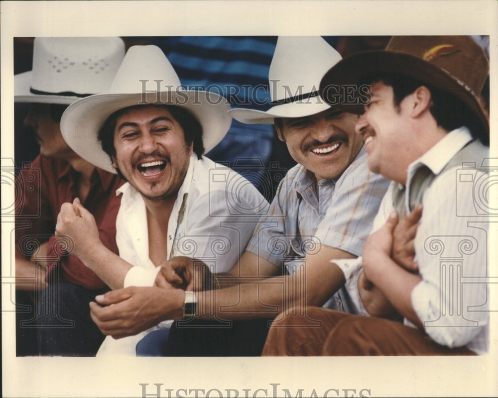 1992 Mexican Cowboys Rodeo Chicago - Historic Images