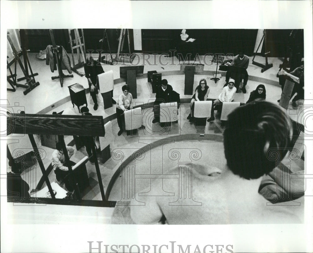 1979 Clark Arts Center Rockford College - Historic Images