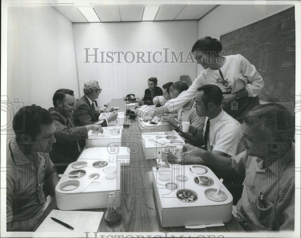 1971 Astronauts Space Feeding - Historic Images