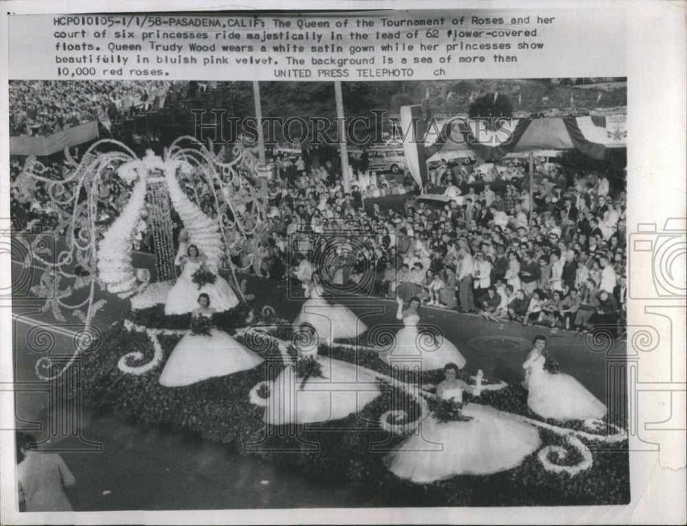 1992 Pasadena California Queen Of Roses - Historic Images