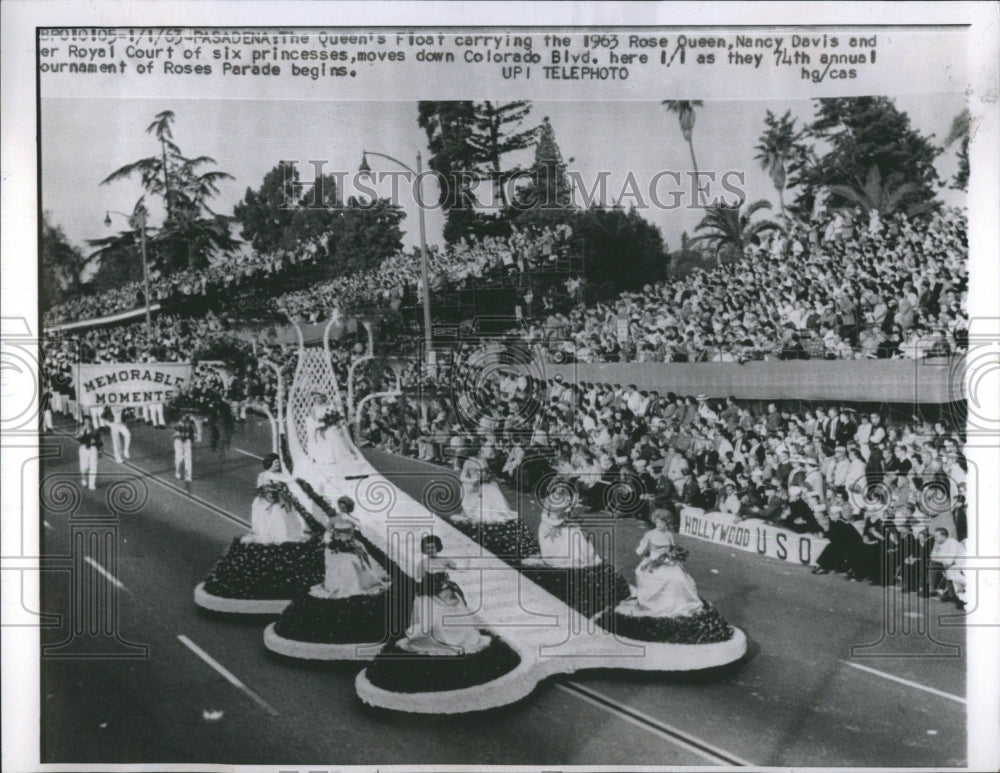 1963 Pasadena Tournament Of Roses - Historic Images