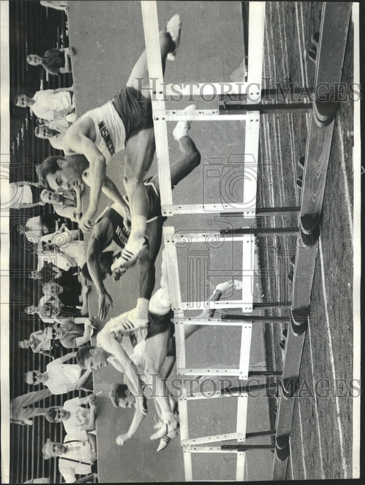 1964 Hurdles Jerry Beatty Gene Dix Fred Tom - Historic Images