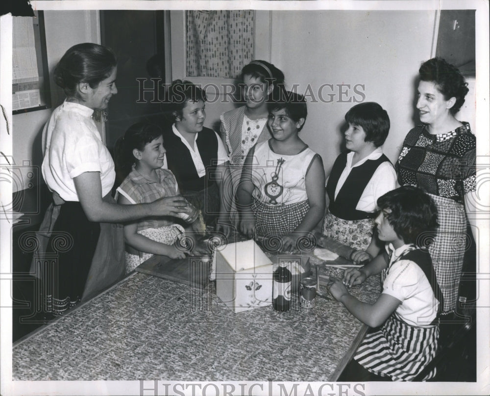 1961 Cooking Classes Hull House - Historic Images