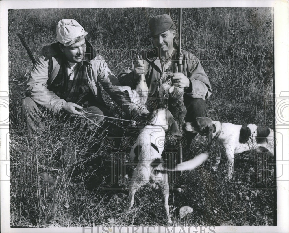 1961 Rabbit Rey Birkett George Benson Dog - Historic Images
