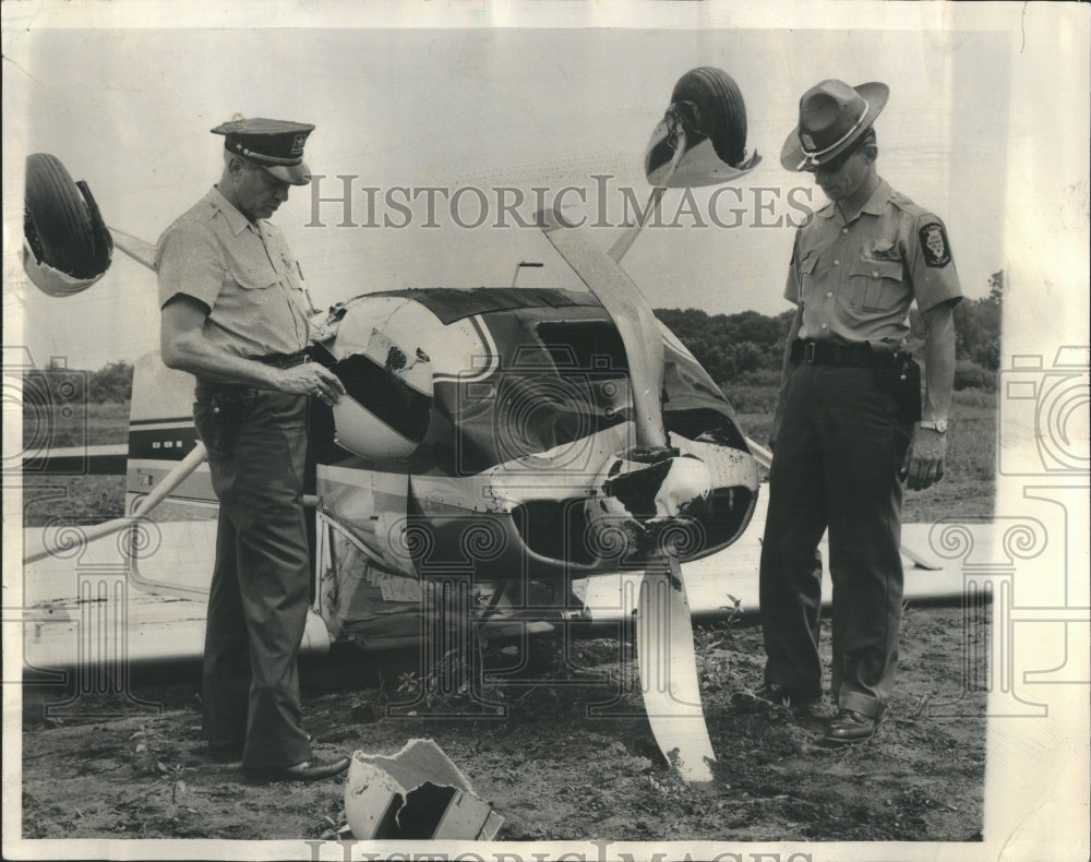 1966 Light Plane Crash - Historic Images