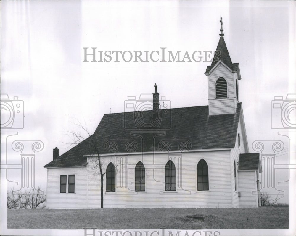 Old Church Replaced Park Forest Illinois - Historic Images