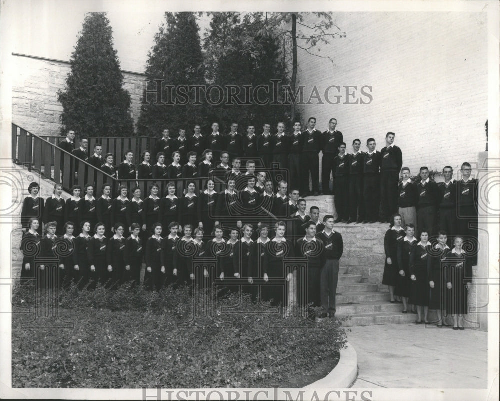 1957 Children Rich Township High School - Historic Images