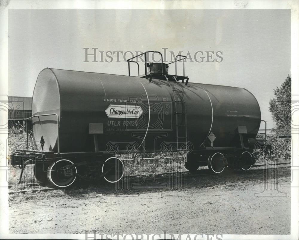 1967 Tank Car Ground Railroads - Historic Images