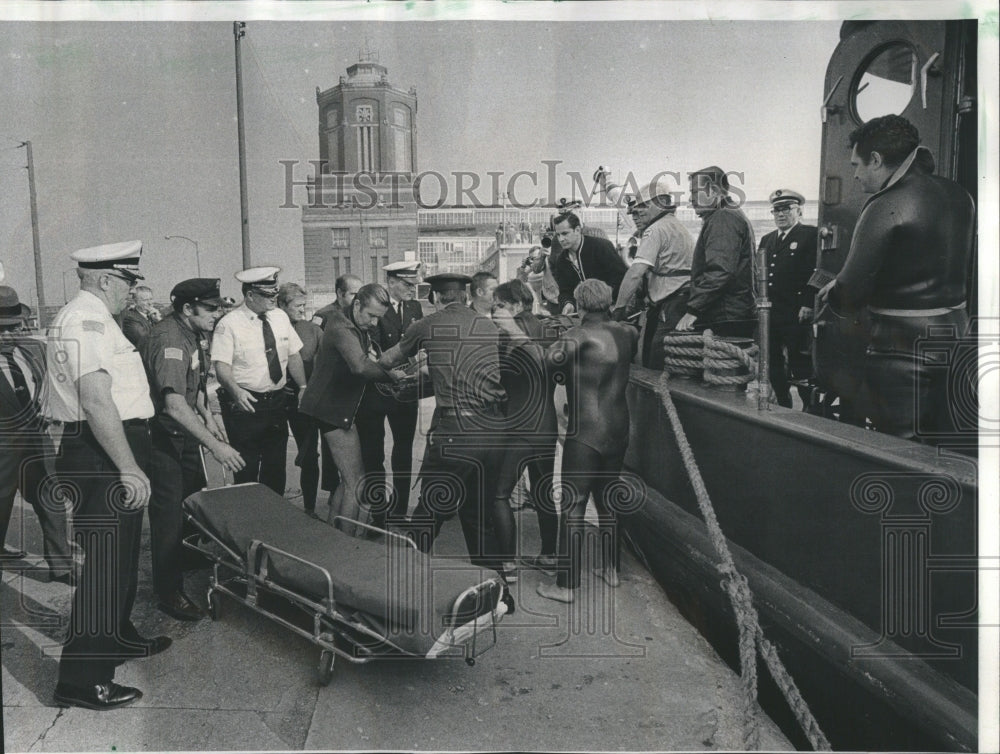 1973 Press Photo Pilot Die in Lake Crash - Historic Images