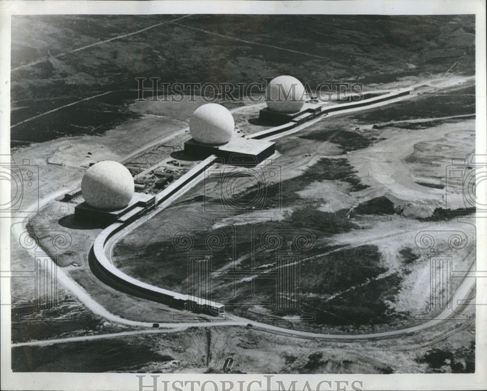1963 Radar at Flyingdales, England - Historic Images
