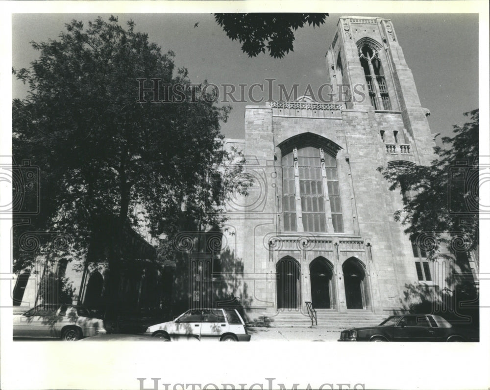 1991 First Presbyterian Church Trouble Roof - Historic Images