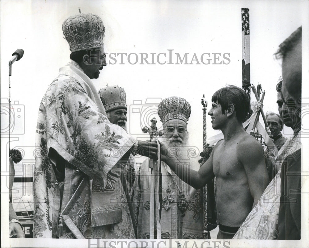 1971 Press Photo  Greek Orthodox Church. - Historic Images
