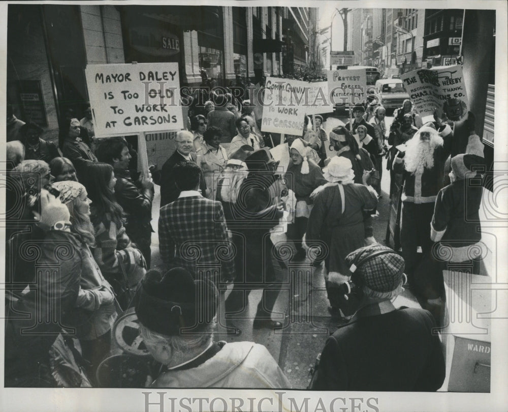 1976 Gray Panthers Protest Retirement Age  - Historic Images